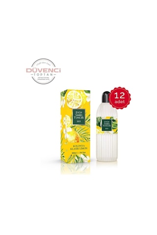 Eyüp Sabri Tuncer Klasik Limon Kolonyası 80 Derece Pet Şişe 400 Ml X 12 Adet 7695063816577