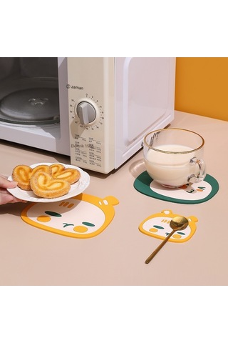 Yaratıcı Masa Üstü İzolasyon Paspası - Mavi