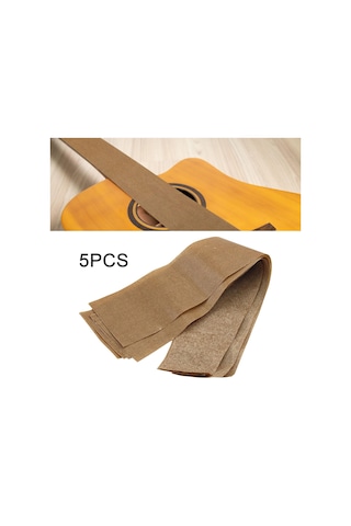 Suntek 5 Parça Gitar Tel Koruyucu Kağıtlar Yedek Hafif Bakım 840mm