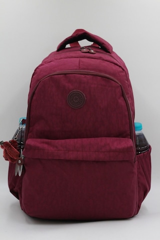 Suya Dayanıklı Kumaş Sırt Çantası Günlük Ve Okul Sırt Çantası Unisex Bordo