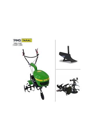Taral 310M Benzinli Çapa Makinesi 3+1 Vites - Tekli Pulluk