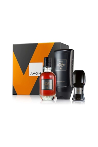 Avon Wild Country Erkek Parfüm Saç Vücut Yıkama Jeli ve Roll-on Hediye Set Avon Wild Country Erkek Parfüm Saç Vücut Yıkama Jeli ve Roll-on Hediye Set