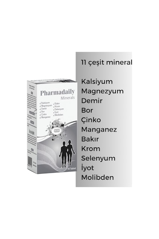 Pharmadaily Minerals 30 Tablet