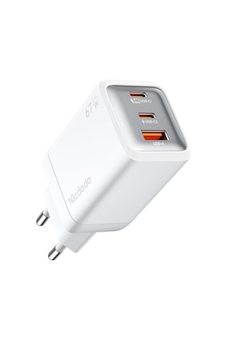 Mcdodo Ch-0971 Gan Series 67w 2c1a Mini Gan Şarj Cihazı Beyaz