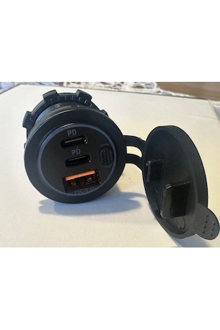 Tekne İçin Çoklu Hızlı Şarj Karavan İçin 2 Typec Usb Montaj Tipi Şarj Kp-481