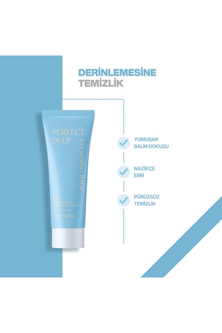 Pha + Ceramide Siyah Nokta Karşıtı Gözenek Arındırıcı Yüz & Makyaj Temizleme Balmı 100ml