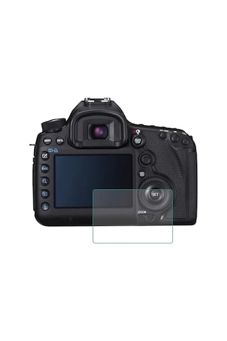 Schitec Canon 1300d İle Uyumlu Darbe Emici Kamera Ekran Koruyucu Kaplama