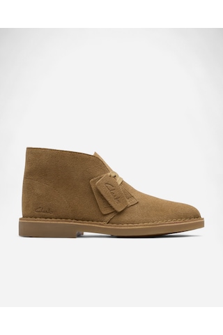 Clarks Desert Bt Evo. Dark Sand Suede, M 3 Kadın Kahverengi Bot 26182928 kahverengi