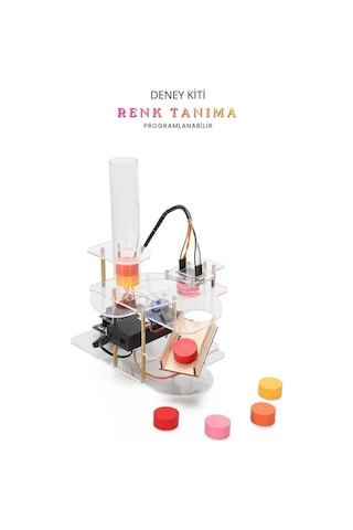 Programlanabilir Renk Ayırıcı Robot Kiti Arduino Uyumlu Robotik Ve Stem Eğitim Deney Seti