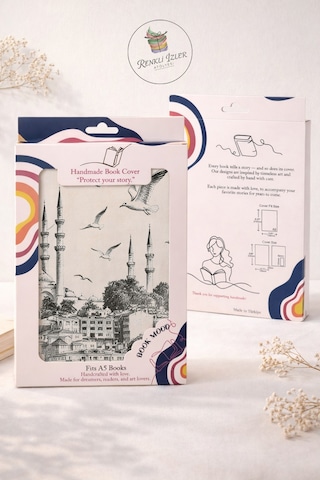 Kitap Kılıfı İstanbul'da Martılar