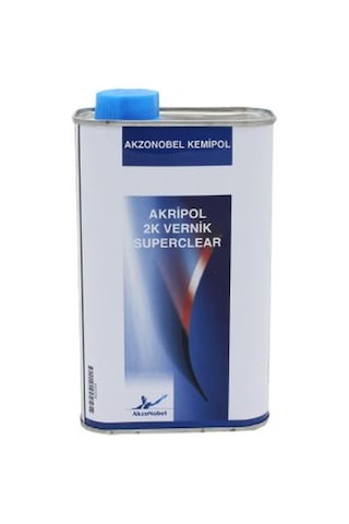 Akzonobel Akripol 2K Super Clear Vernik 1 Litre 1 Litre