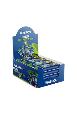 Waspco Co Yüksek Protein Bar - Fındıklı 50g X 12 Adet