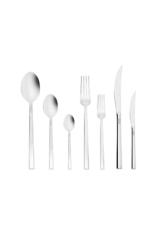 Karaca 316 Elegance Nil Platin 12 Kişilik 84 Parça Çatal Kaşık Bıçak Takımı
