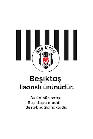 Beşiktaş Orijinal Lisanslı Spor Sırt Çantası Kartal Bant Detaylı Bjk Siyah Çanta Siyah - Antrasit