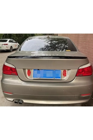 Autogp Bmw E60 M5 Bagaj Üstü Spoiler Siyah Boyalı Plastik Boyalı 2003 / 2009 Agp-bgz-sp-145391