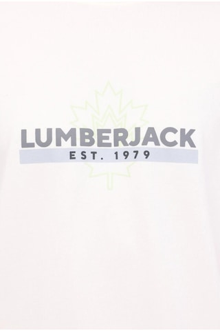 Lumberjack Walter Erkek Ekru Yuvarlak Yaka Tişört 101543415 Ekru