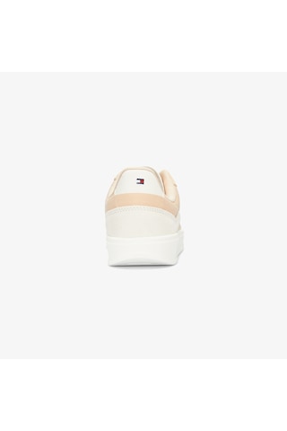 Tommy Hilfiger Heritage Court Kadın Pembe Sneaker Düz Fw0fw08186 Pembe