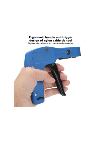 Ximistore9 Die Cast Çelik Kablolu Bağlayıcı Aleti: Ergonomik Grip İle Hızlı Sıkma Ve Kesme, 2.2-4.8mm Genişliğe Uygun Hs 600a Modeli