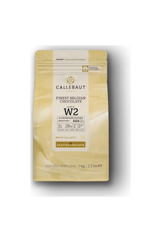 Callebaut Lezzeti: 823 Sütlü & W2 Beyaz Çikolata Drop 2'li Paket 2x1 Kg