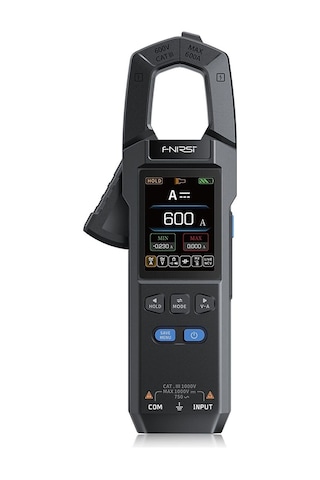Fnırsı Dmc-100 Akım Gerilim Pens Metre 10000 Sayımlı Dijital True Rms Multimetre + Tft Ekranlı Akıllı Ölçüm Cihazı