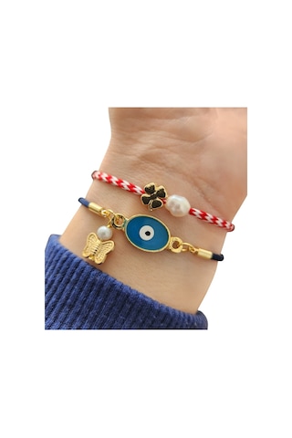 Nazar Boncuğu Bileklik Ve Marteniçka İkili Set Lacivert Kordon Çiçek Lacivert Kordon Çiçek Nazar Boncuğu Bileklik Ve Marteniçka İkili Set Lacivert Kordon Çiçek Lacivert Kordon Çiçek