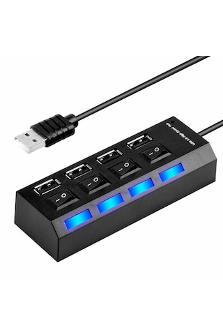 Hi-speed 4 Port Usb 2.0 Hub Çoğaltıcı Usb Çoklayıcı