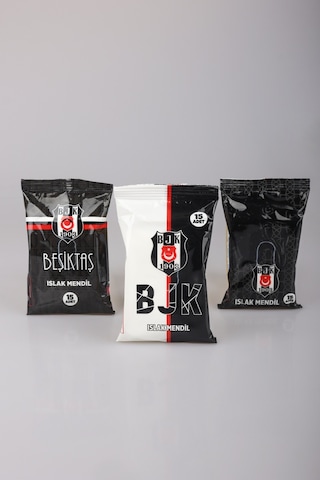 Dekomus İle Yeni Sezon Lisanslı Beşiktaş "tekli" Islak Mendil 15 Yaprak