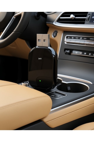 Kablosuz Carplay Android Auto Dönüştürücü Kablo Derdi Olmadan
