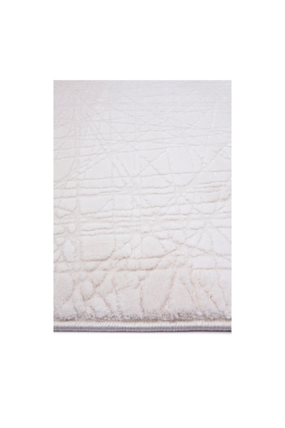Enti Akik 8615 Krem Halı Kilim Salon Mutfak Kesme Yolluk Dokuma Krem