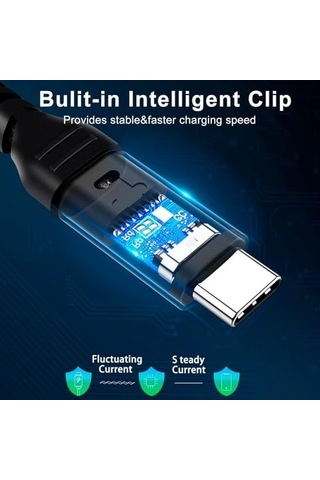 Special 100w Type C To Type C 2 Metre Örgülü Hızlı Şarj Kablosu Yct-02