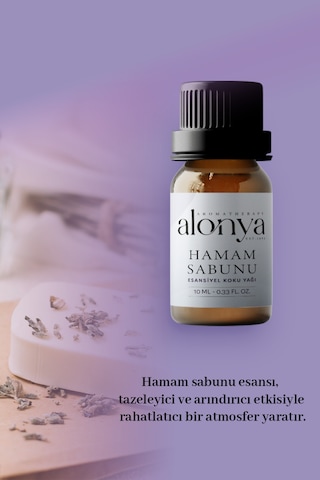 Hamam Sabunu Esansiyel Uçucu Koku Yağı Buhurdanlık Esansı Oda Kokusu Aromaterapi Yağı 10 Ml Sabun Kokusu