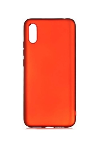 Xiaomi Redmi 9a Kılıf Zore Premier Silikon Kapak Kırmızı