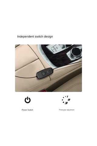 Cf01 Usb Arayüzlü Araba Koltuğu Fanı Ayarlanabilir Rüzgar Hızı Masaüstü Küçük Fan Kırmızı