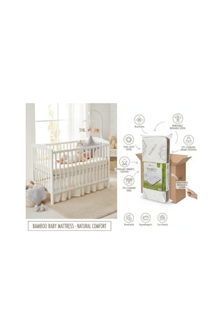 Bamboo Bebe Yatağı 60 X 120