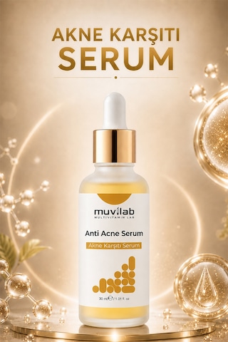 Akne Ve Siyah Nokta Karşıtı Serum Yağlı Ve Karma Ciltler İçin Leke Karşıtı Komedon Temizleyici
