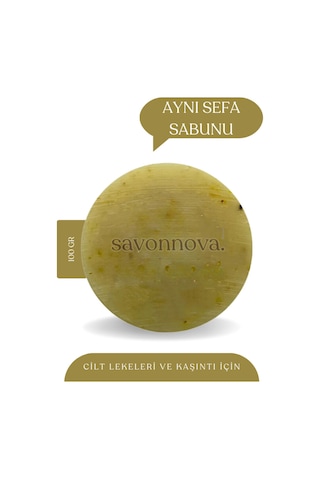 Doğal Aynı Sefa Sabunu, Ciltler İçin Destekleyici Yenileyici Sabun 100gr