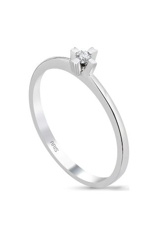 Ariş 0.05 Karat Pırlanta Tektaş Yüzük