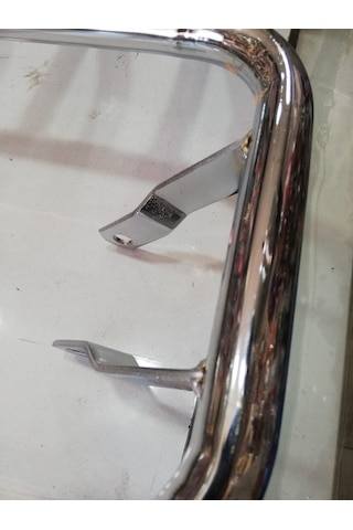 Motosiklet Cg Agk Ön Koruma Tampon Demiri Nikelaj