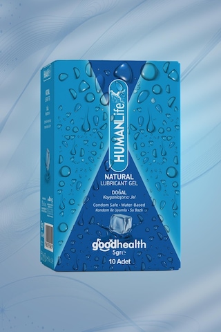 Humanlife Natural Kayganlaştırıcı Jel Lubricant 10 x 5 G