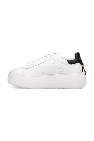 Lufian 121230031 Marcella Kadın Hakiki Deri Klasik Sneaker Krem Krem