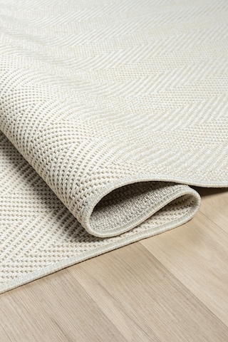 Mariesse Home Hav Toz Vermez Kolay Temizlenen Hasır Doku Sisal Halı Bombay 665-krem