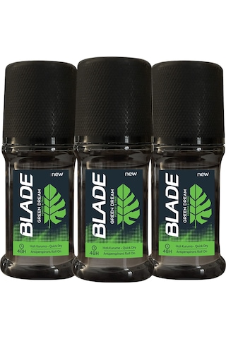 Blade Green Dream Erkek Roll-On Deodorant 3 x 50 ML