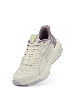 Puma Softride Courtney Wns Kadın Spor Ayakkabı Ekru Warm White-plum Jam-lilac