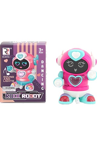 Birlik Oyuncak Pilli Işıklı Sesli Süper Robot Zr156-1 Çok Renkli