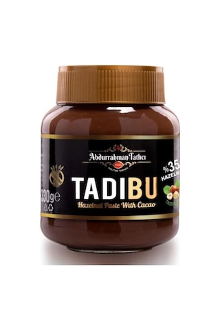 Abdurrahman Tatlıcı Tadıbu Kakaolu Fındık Ezmesi 3 x 330 G