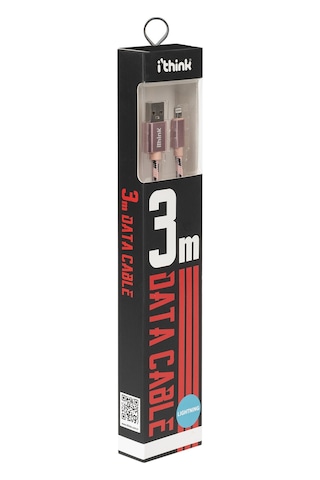 Ithink K30A 3 M Lightning Kablo Pembe