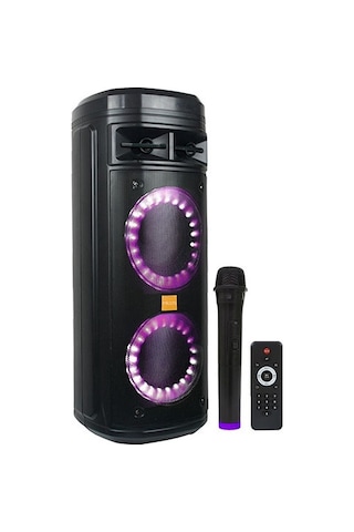 Mikado MD-220KP USB - FM - TF Kart - BT Destekli Kablosuz Mikrofonlu Öğretmen Toplantı Anfisi