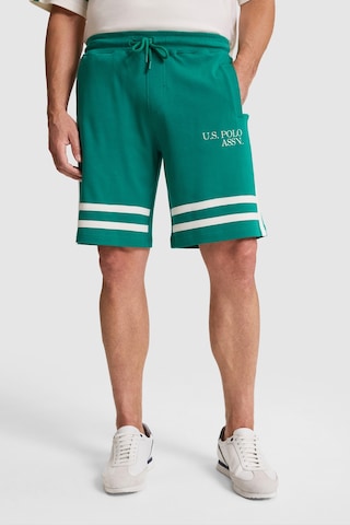 U.s. Polo Assn. Erkek Koyu Yeşil Şort Örme 50322453-vr079 Koyu Yesıl