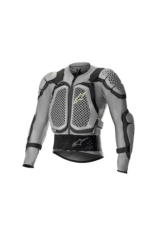 Alpinestars Bionic Action V2 Body Armour Tam Gövde Koruma Gri Sarı