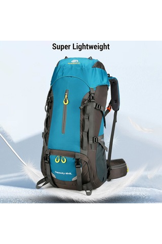 Yuntech01 70l Dayanıklı Oxford Kumaş Sırt Çantası - Geniş Kapasiteli Ve Hafif Koyu Mavi